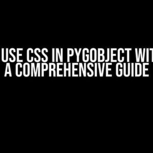 How do I use CSS in PyGObject with Gtk 4? A Comprehensive Guide