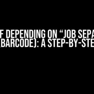 Split PDF Depending on “Job Separation” Pages (Barcode): A Step-by-Step Guide