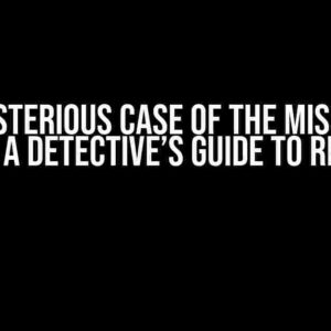 The Mysterious Case of the Missing Lib Folder: A Detective’s Guide to Recovery